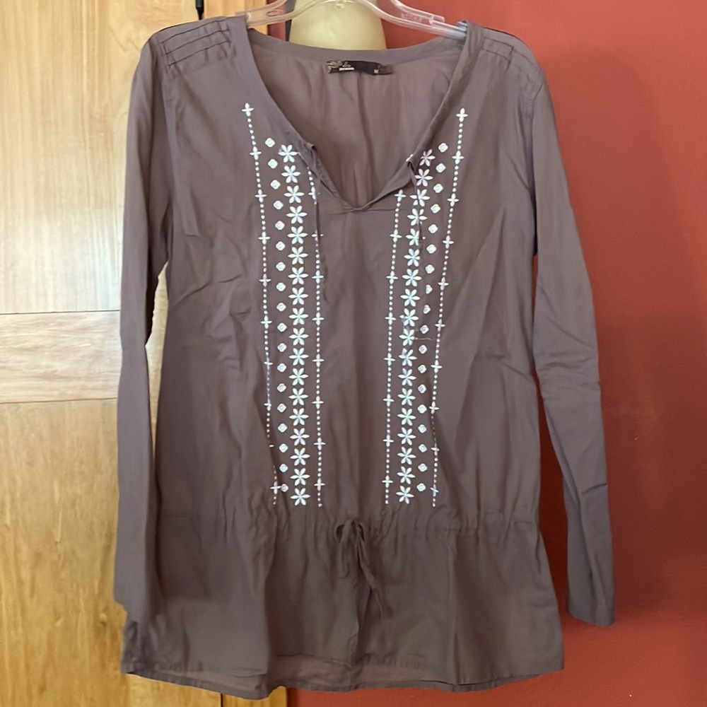 Prana embroidered tunic